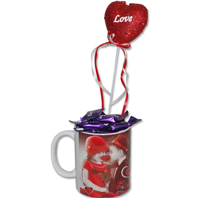 "Love Mug with Chocos - code VB15 - Click here to View more details about this Product